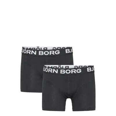 Björn Borg Cotton Stretch Boxer 2P - Black - 170