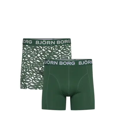 Björn Borg Cotton Stretch Boxer 2P Grön
