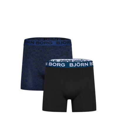 Björn Borg Cotton Stretch Boxer 2P Marinblå