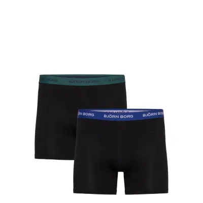 Björn Borg Cotton Stretch Boxer 2P Svart