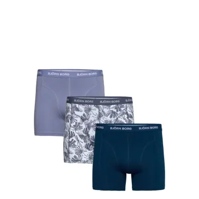 Björn Borg Cotton Stretch Boxer 3P Blå