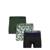 Björn Borg Cotton Stretch Boxer 3P Grön