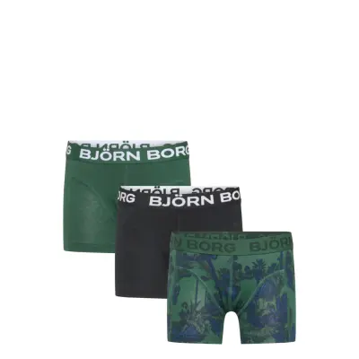 Björn Borg Cotton Stretch Boxer 3P Grön