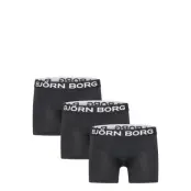 Björn Borg Cotton Stretch Boxer 3P - Grey - 122-128