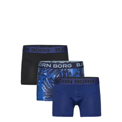 Björn Borg Cotton Stretch Boxer 3P Marinblå