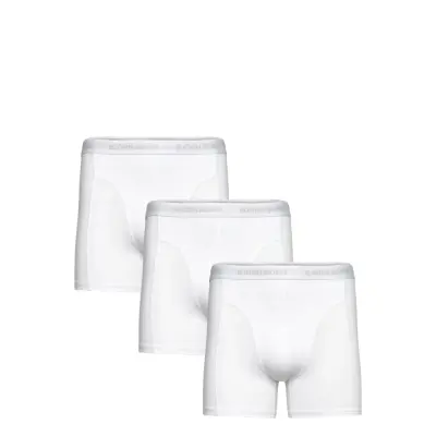 Björn Borg Cotton Stretch Boxer 3P - White - S