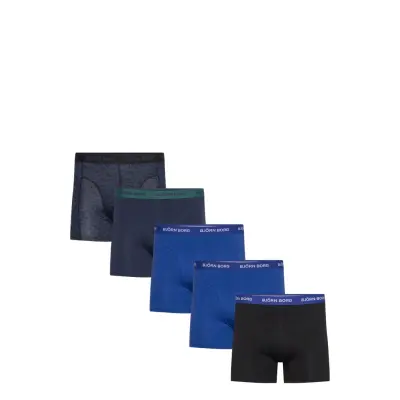 Björn Borg Cotton Stretch Boxer 5P Blå