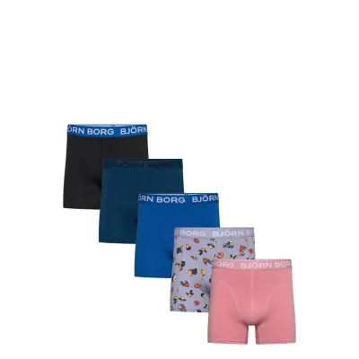 Björn Borg Cotton Stretch Boxer 5P Blå