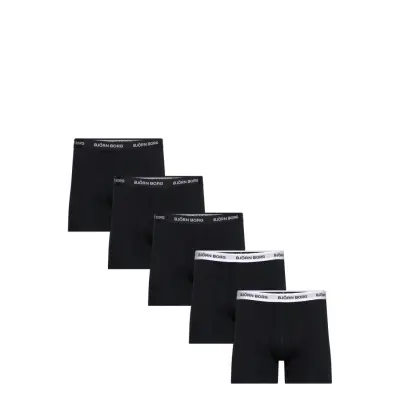 Björn Borg Cotton Stretch Boxer 5P - Black - XL