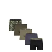 Björn Borg Cotton Stretch Boxer 5P Khaki Green