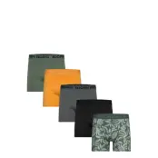 Björn Borg Cotton Stretch Boxer 5P - Khaki green - XL