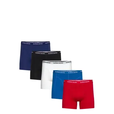Björn Borg Cotton Stretch Boxer 5P Marinblå