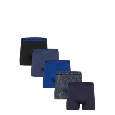 Björn Borg Cotton Stretch Boxer 5P Multi/patterned