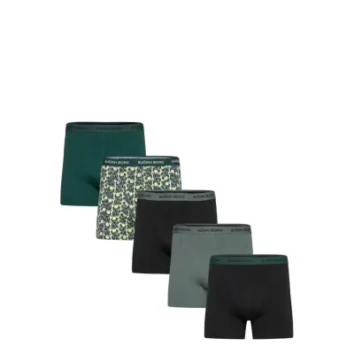Björn Borg Cotton Stretch Boxer 5P Multi/patterned