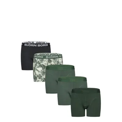 Björn Borg Cotton Stretch Boxer 5P Multi/patterned