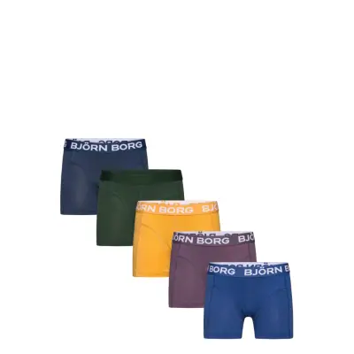 Björn Borg Cotton Stretch Boxer 5P Multi/patterned