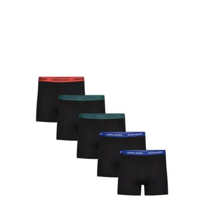 Björn Borg Cotton Stretch Boxer 5P Svart