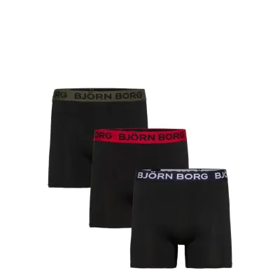 Björn Borg Cotton Stretch Boxer 5P Svart