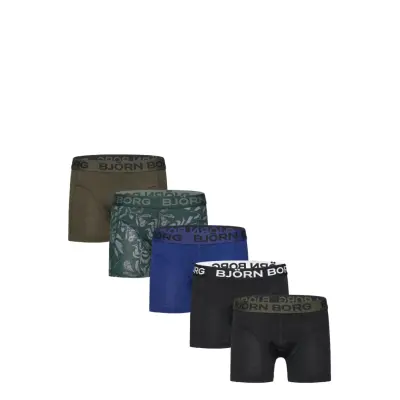 Björn Borg Cotton Stretch Boxer 5P Svart