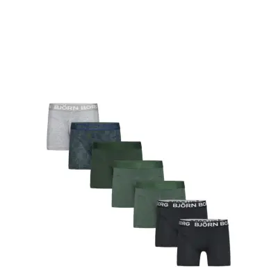 Björn Borg Cotton Stretch Boxer 7P Multi/patterned