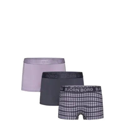 Björn Borg Cotton Stretch Boxer Shorts 3P Multi/patterned