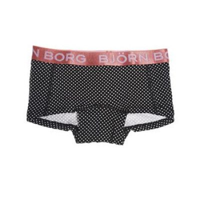 Björn Borg Dots Mini Shorts Black * Fri Frakt * * Kampanj *