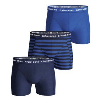 Björn Borg 3-pack Essential Stripe Shorts * Fri Frakt * * Kampanj *
