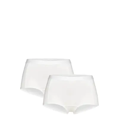 Björn Borg Everyday Cotton Boxer Shorts 2P - White - XL