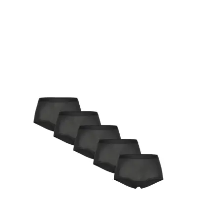 Björn Borg Everyday Cotton Boxer Shorts 5P - Black - XS