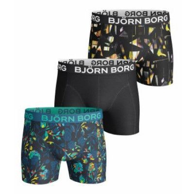 Björn Borg 3-pack Floral and Splinter Shorts * Fri Frakt * * Kampanj *