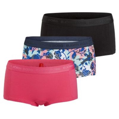 Björn Borg Flowers And Blocks Mini Shorts 1222 3-pack * Fri Frakt *