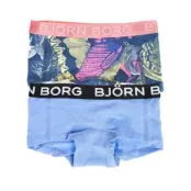 Björn Borg Girls Mini Shorts BB Garden Solids 2-pack * Fri Frakt * * Kampanj *