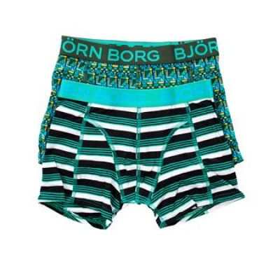 Björn Borg Hunting Boys Shorts Kombu Green 2-pack * Fri Frakt * * Kampanj *