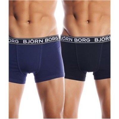 Björn Borg Iconic Cotton Trunk 2-pack * Fri Frakt *