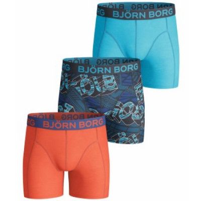 Björn Borg Identity Shorts For Boys 1406 3-pack * Fri Frakt *