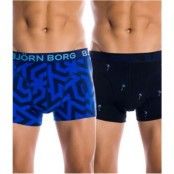 Björn Borg Labyrint Short Shorts Black Blue 2-pack * Fri Frakt *
