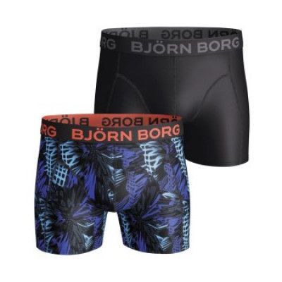 Björn Borg 2-pack Lightweight Microfiber Palm Print Short * Fri Frakt * * Kampanj *