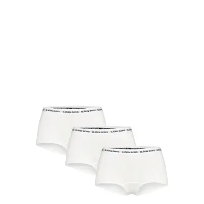 Björn Borg Logo Boxer Shorts 3P - White - M