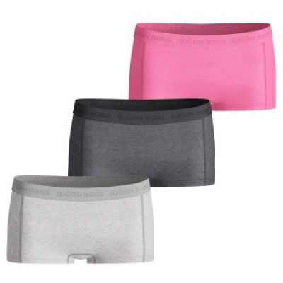 Björn Borg Mini Shorts Basic Solid 3-pack * Fri Frakt *