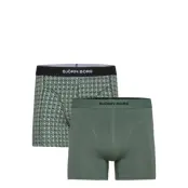 Björn Borg Organic Cotton Stretch Boxer 2P - Green - XXL