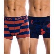 Björn Borg 2-pack Printed Striped Short Shorts * Fri Frakt * * Kampanj *
