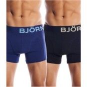 Björn Borg Seasonal Solids Short Shorts Dark 2-pack * Fri Frakt *