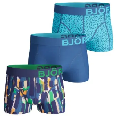 Björn Borg Short Shorts BB Strokes and Form 3-pack * Fri Frakt *