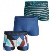 Björn Borg Short Shorts Colour Field and Stripe 3-pack * Fri Frakt *