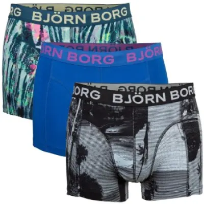 Björn Borg Short Shorts Lost In Woods  3-pack * Fri Frakt *