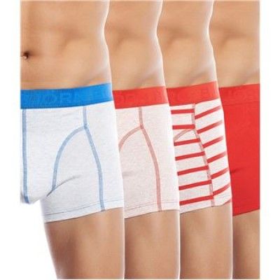Björn Borg Short Shorts Melange Red and Blue 4-pack * Fri Frakt *