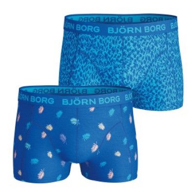Björn Borg 2-pack Short Shorts Multi Palm and Ziggy * Fri Frakt * * Kampanj *