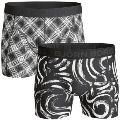 Björn Borg Shorts Body Paint and Ritual Check 2-pack * Fri Frakt *