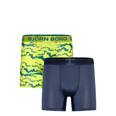 Björn Borg Sports Microfiber Boxer 2P - Multi/patterned - XXL