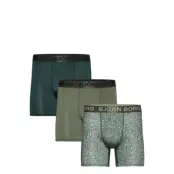 Björn Borg Sports Microfiber Boxer 3P Grön